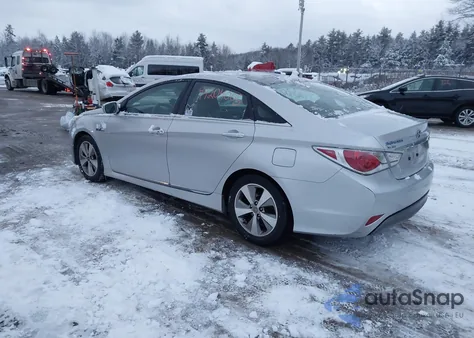 2012 Hyundai Sonata Hybrid from USA, damaged, VIN KMHEC4A45CA044303